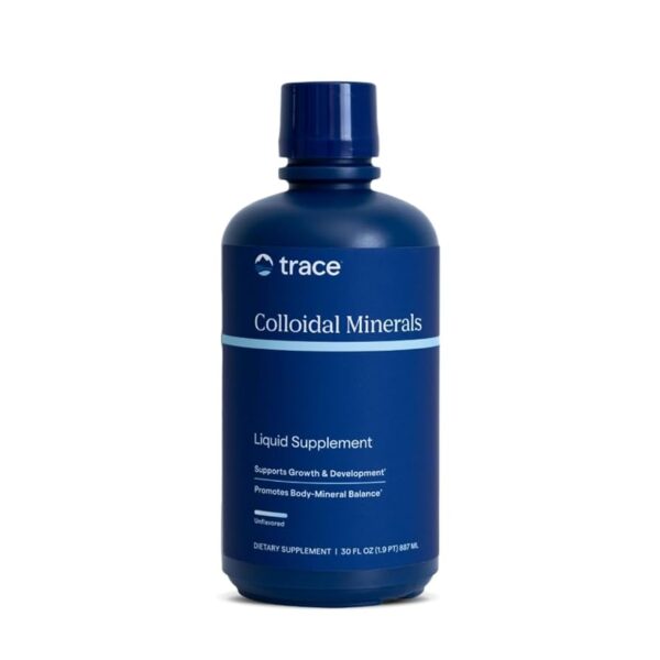 Trace Minerals Colloidal Minerals LIQUID Unflavored