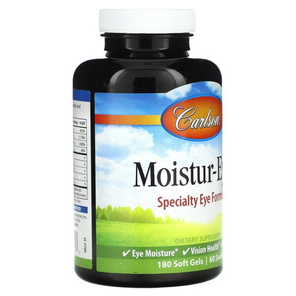 Carlson Laboratories Moistur-Eyes 180 Soft Gels