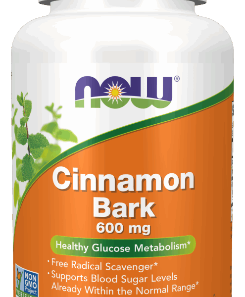 NOW Foods CINNAMON BARK 600MG 120 VCAPS