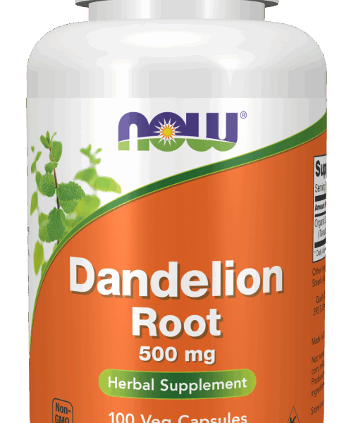 NOW Foods DANDELION ROOT 500mg 100 VCAPS
