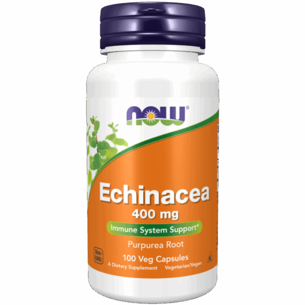 NOW Foods ECHINACEA PURP 400mg 250 VCAPS