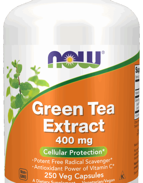 NOW Foods GREEN TEA EXTRACT 400 mg 100 VCAPS