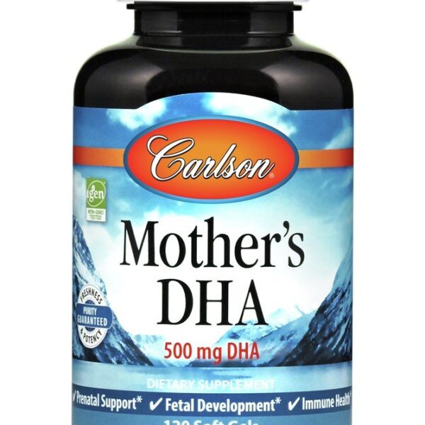 Carlson Laboratories Mother's DHA 120 Soft Gels
