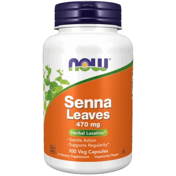 NOW Foods SENNA 470mg 100 CAPS