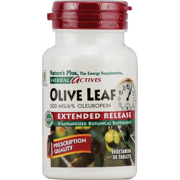 Natures Plus ^OLIVE LEAF E/R 500 MG TAB 30