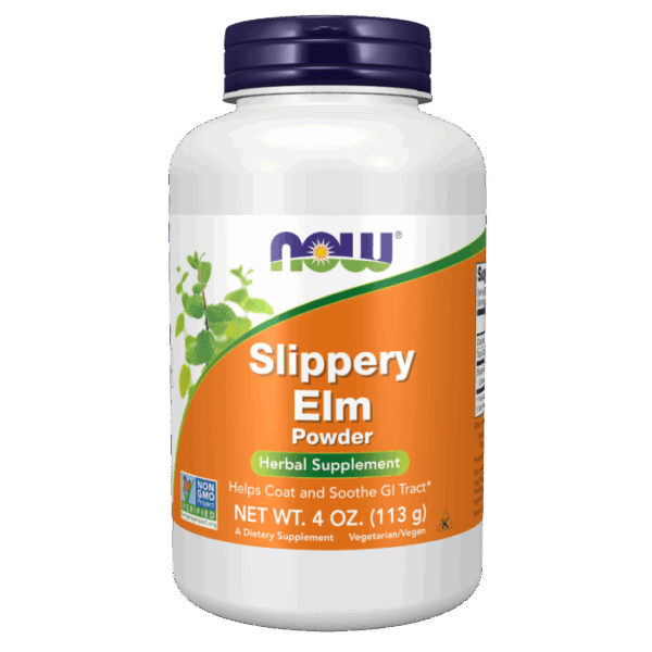 NOW Foods SLIPPERY ELM POWDER 4 OZ