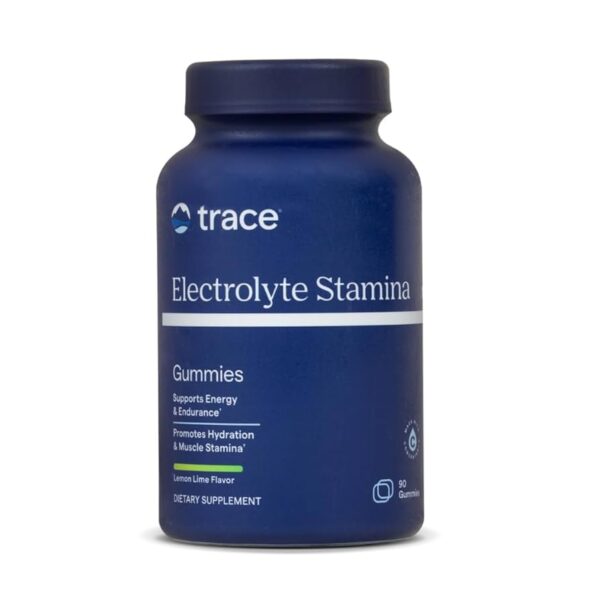 Trace Minerals Electrolyte Stamina GUMMY Lemon Lime