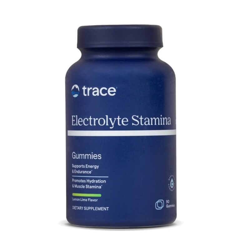 Trace Minerals Electrolyte Stamina GUMMY Lemon Lime