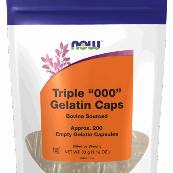NOW Foods EMPTYGEL CAPS '000' 200 CAPS