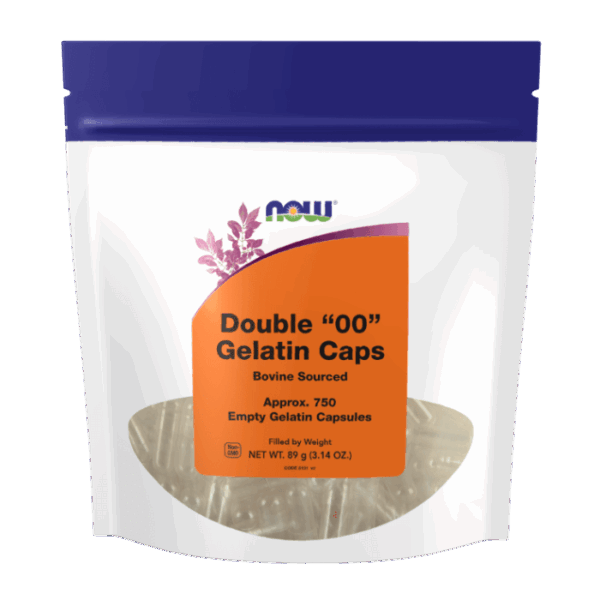NOW Foods EMPTY GEL CAPS '00' 750 CAPS