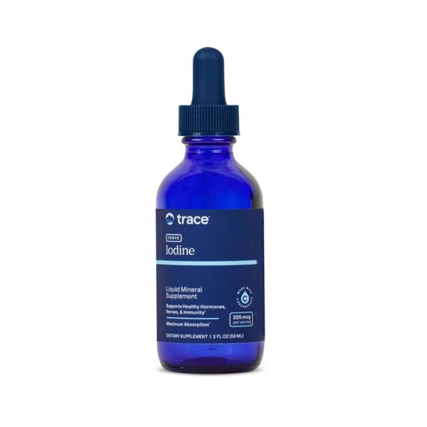 Trace Minerals Ionic Iodine LIQUID Unflavored