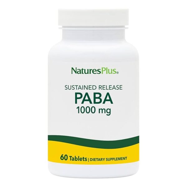 Natures Plus PABA 1,000 MG S/R TAB 60