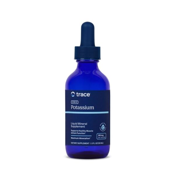 Trace Minerals Ionic Potassium LIQUID Unflavored