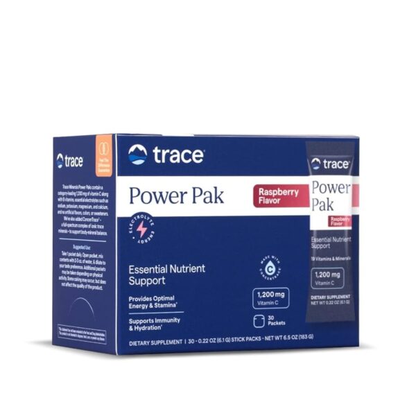 Trace Minerals Mag Pak - Exclusive POWDER Citrus Raspberry