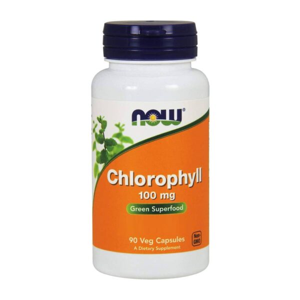 NOW Foods CHLOROPHYLL 100mg 90 VCAPS