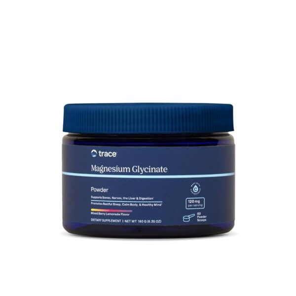 Trace Minerals Magnesium Glycinate POWDER Mixed Berry Lemonade