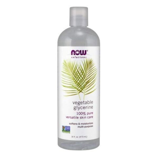 NOW Foods GLYCERIN VEGETABLE 16 FL OZ