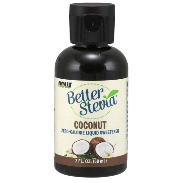 NOW Foods BETTER STEVIA COCONUT LIQUID 2 OZ