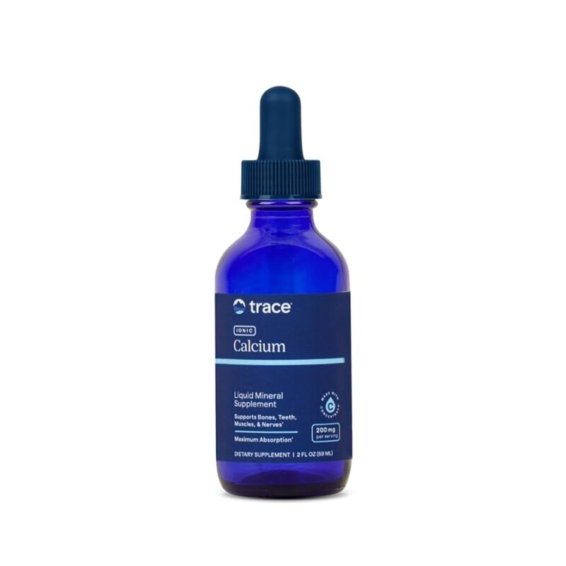Trace Minerals Ionic Calcium LIQUID Unflavored