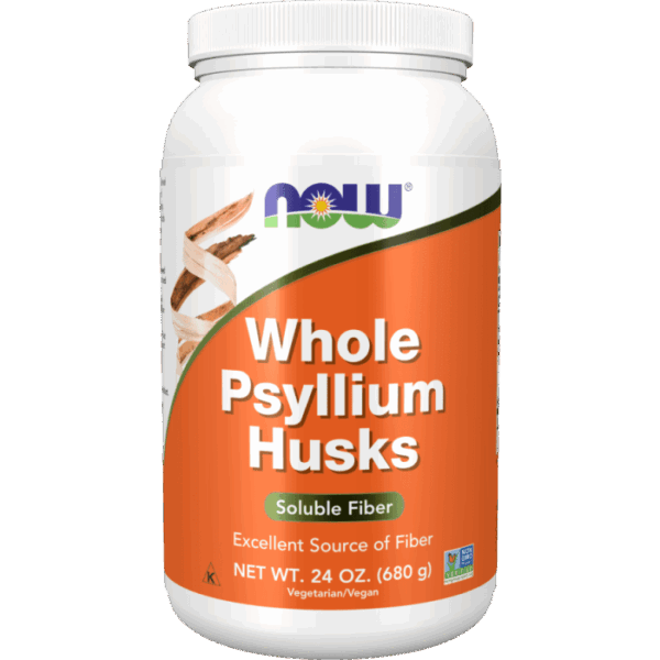 NOW Foods PSYLLIUM HUSK WHOLE 24 OZ