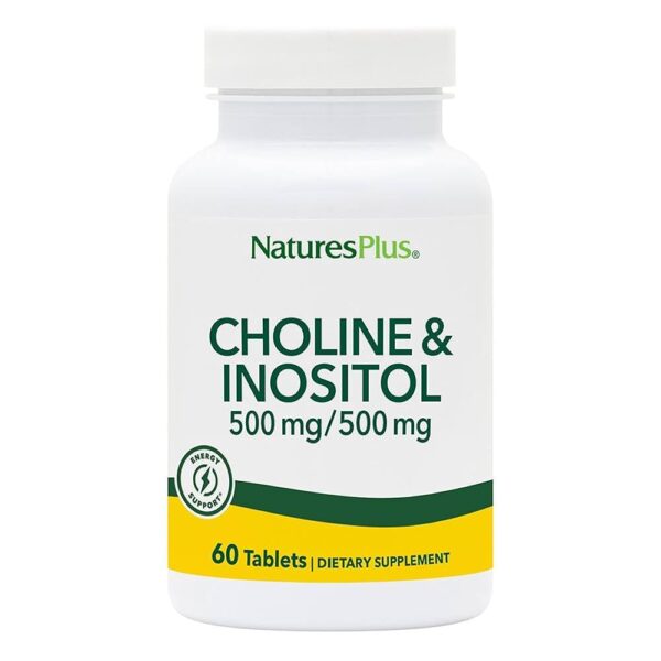 Natures Plus CHOLINE & INOSITOL 500 MG TAB 60