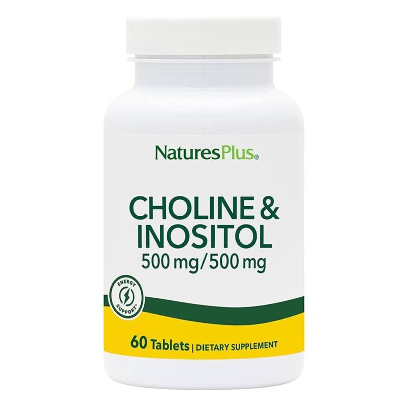 Natures Plus CHOLINE & INOSITOL 500 MG TAB 60