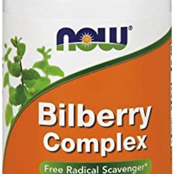 NOW Foods BILBERRY COMP 80mg 100 VCAPS