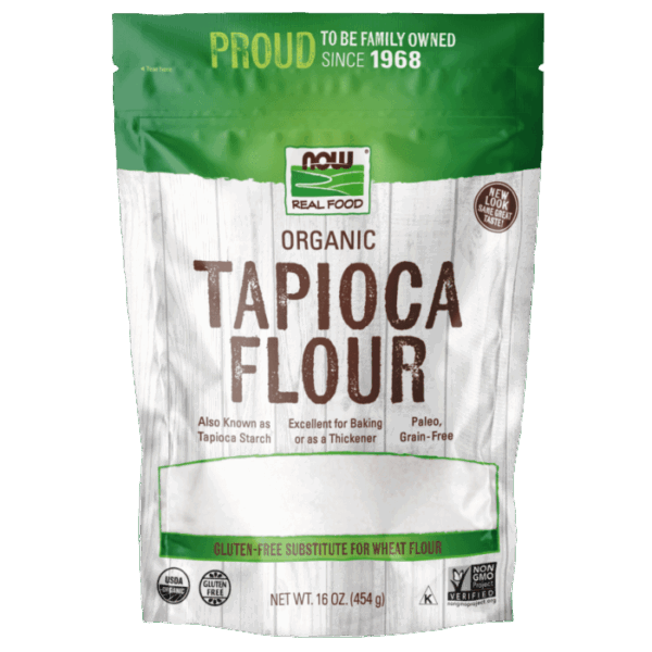 NOW Foods TAPIOCA FLOUR ORG 16 OZ Non-GMO