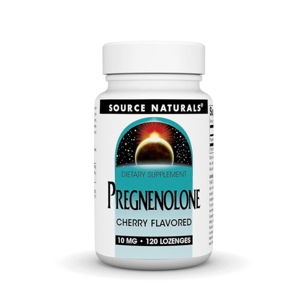 Source Naturals Pregnenolone 10 mg Cherry
