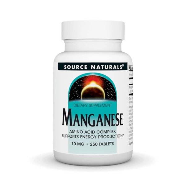 Source Naturals Manganese 10 mg