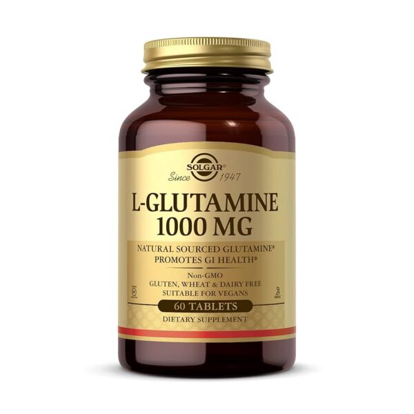 Solgar L-Glutamine 1000 mg Tablets