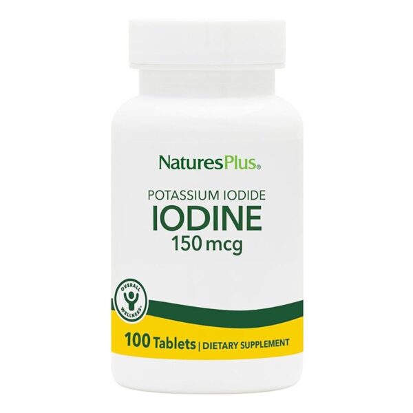 Natures Plus POTASSIUM IODIDE 150MCG IODINE TAB 100