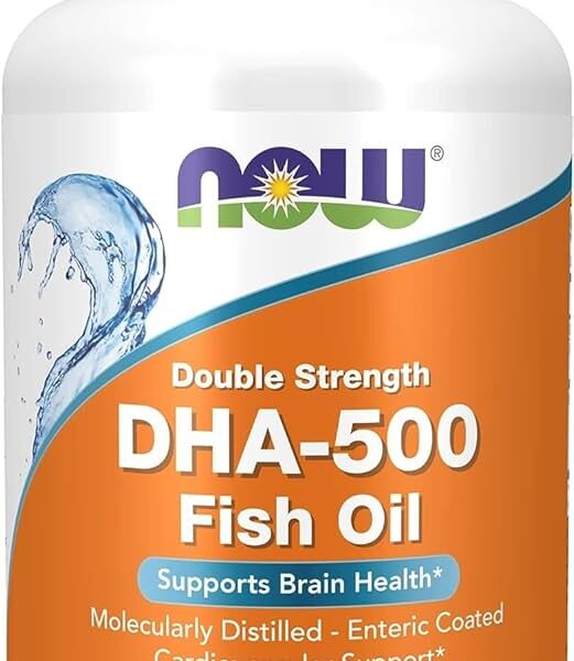 NOW Foods DHA- 500mg 90 SGELS