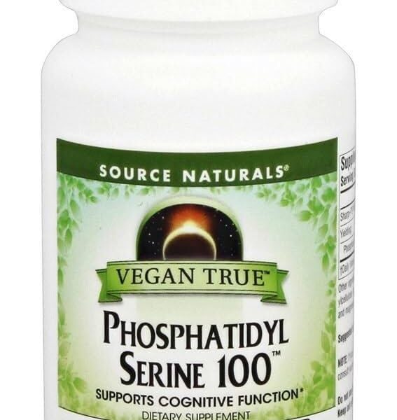 Source Naturals Vegan True® Phosphatidyl Serine 100™ 100 mg