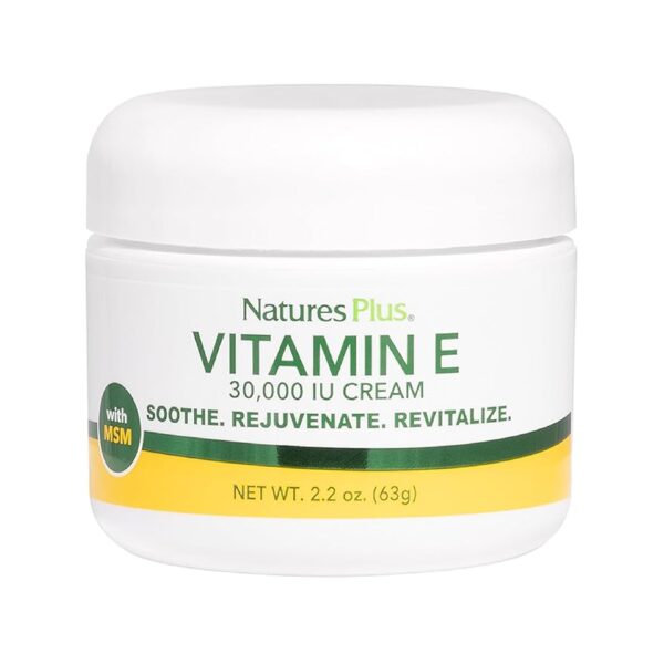 Natures Plus VITAMIN E CREAM 2.2 OZ