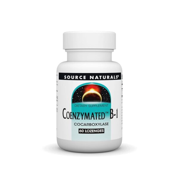 Source Naturals Coenzymated™ B-1 25 mg Peppermint