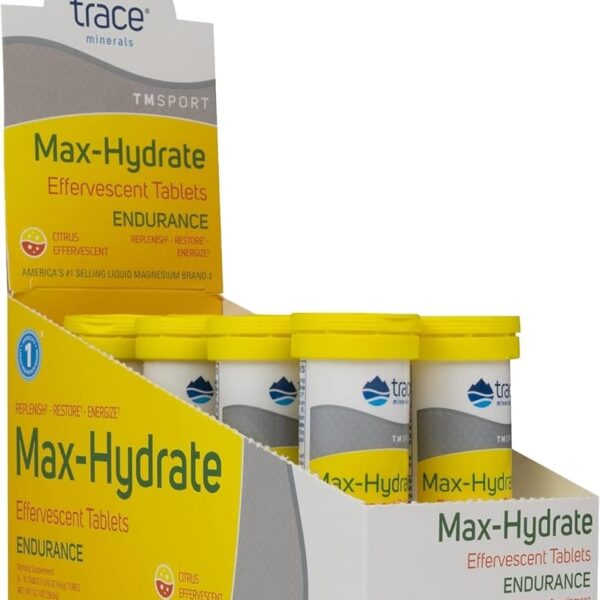 Trace Minerals Max-Hydrate Endurance TABLET Citrus