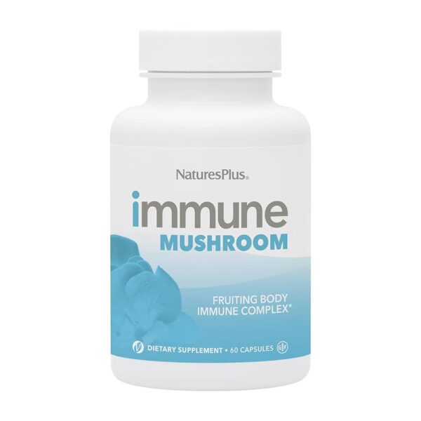Natures Plus ^IMMUNE MUSHROOM COMPLEX CAP 60