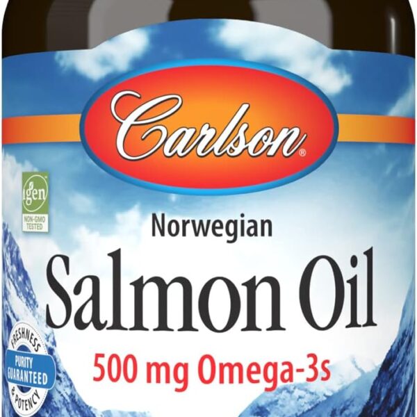 Carlson Laboratories Norw Salmon Oil 180 Soft Gels