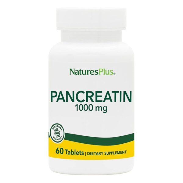 Natures Plus PANCREATIN 1,000 MG TAB 60