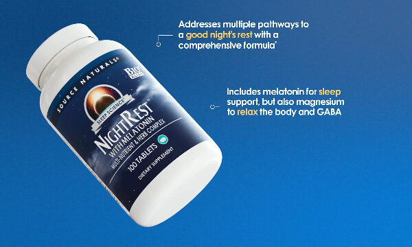 Source Naturals Sleep Science® NightRest™ with Melatonin
