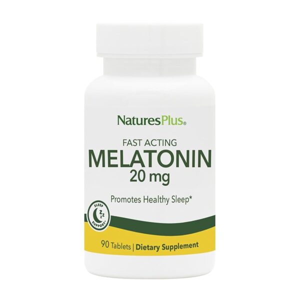 Natures Plus MELATONIN 20 MG TAB 90