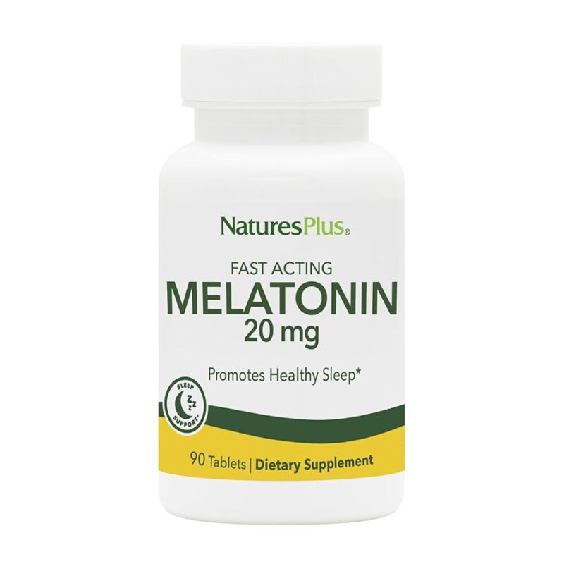 Natures Plus MELATONIN 20 MG TAB 90