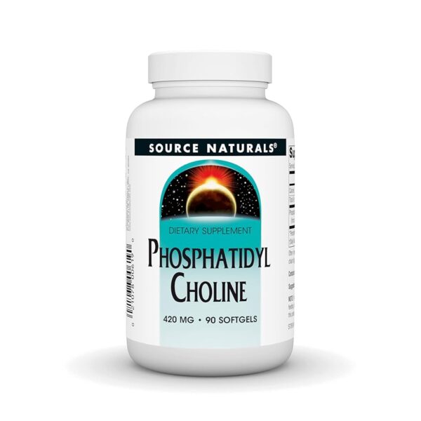 Source Naturals Phosphatidyl Choline in Lecithin 420 mg