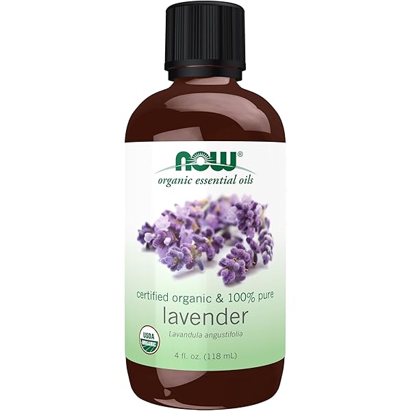 NOW Foods ORGANIC LAVENDER OIL 4 OZ