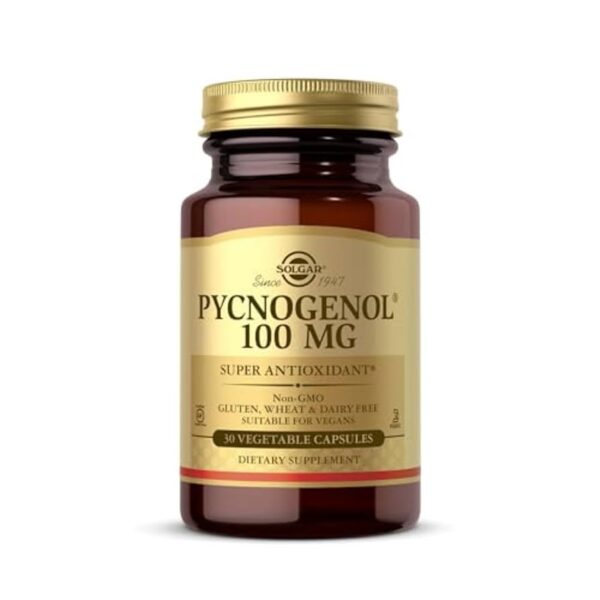 Solgar Pycnogenol® 100 mg Vegetable Capsules