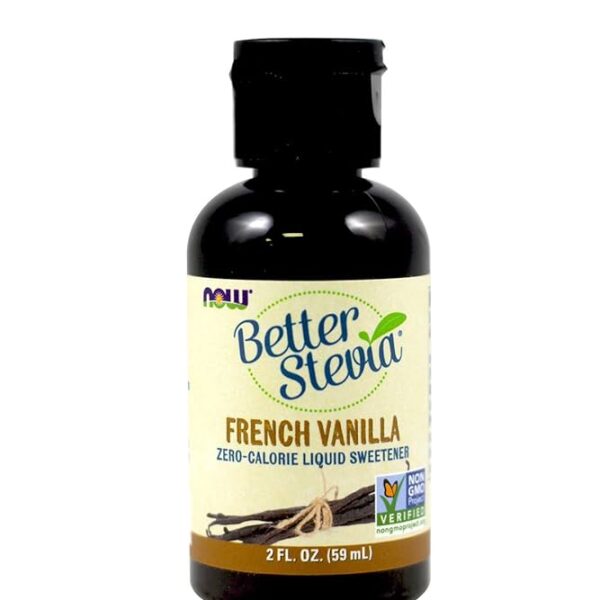 NOW Foods BETTER STEVIA VANILLA LIQUID 2 OZ
