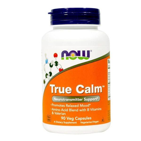 NOW Foods TRUE CALM AMINO RELAXER 90 VCAPS