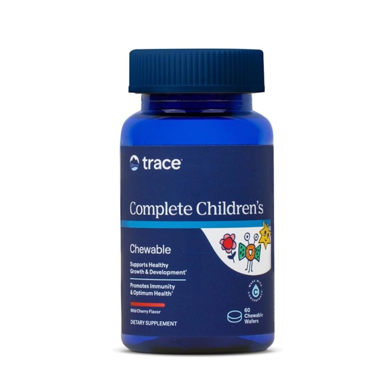 Trace Minerals Complete Children's CHEWABLE Wild Cherry