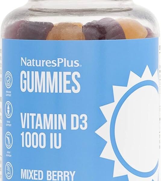 Natures Plus VIT D3 NATURAL 1000 IU GUMMIES 60